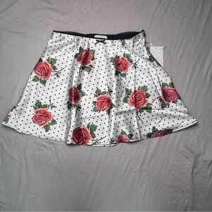 Y2K- Floral Polka Dot Women's Skirt